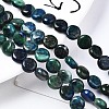 Natural Chrysocolla and Lapis Lazuli Beads Strands G-N330-032B-01-4