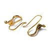Alloy Snake Dangle Earrings EJEW-M219-01AG-3
