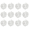 Unicraftale 12Pcs 201 Stainless Steel Pendants STAS-UN0054-39-1