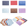 Retro Colored Pearl Blank Mini Paper Envelopes DIY-WH0041-A-M-1
