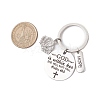 Alloy 201 Stainless Steel Pendants Keychain KEYC-JKC00840-3