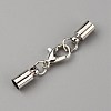 Brass Lobster Claw Clasps FIND-WH0044-78P-1