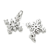 SHEGRACE Brass Micro Pave Cubic Zirconia Pendants XGRQ3D201-487P-2