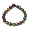 Dyed Natural Malaysia Jade Beads Strands G-G021-02C-25-4