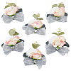 Silk Cloth Silk Ribbon Wrist Corsage AJEW-WH0277-62A-1