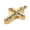 304 Stainless Steel Rhinestone Pendants STAS-P430-01A-G02-2