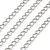 Tarnish Resistant 304 Stainless Steel Curb Chains CHS-Q001-22-1