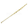 Electroplated Alloy Link Bracelets BJEW-T012-010-RS-4