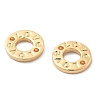 Brass Connector Charms KK-G516-25G-2