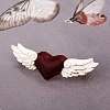 Heart with Wing Enamel Pin HEAR-PW0001-048-5