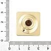 Leaf Skin Brass Stamp Head AJEW-M036-05G-4