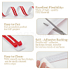 4M TPE Self-adhesive Anti-collision Strips AJEW-WH0609-412A-3