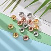 30Pcs 3 Colors Brass Spacer Beads KK-LS0001-01-7