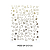 Metal Nail Decals Stickers MRMJ-R088-34-318-02-2