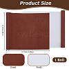 Faux Suede Book Covers DIY-WH20010-138W-01-2