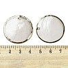 Natural Capiz Shell Pendants BSHE-Z005-09-3