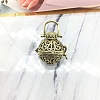 Tibetan Style Brass Bead Cage Pendants PW-WG46892-01-1