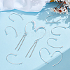 12Pcs Brass Ear Cuff Findings KK-ME0001-78-4