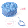 Segment Dyed Knitting Yarn DIY-TAC0033-03C-4