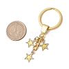 Alloy Enamel Star Keychain KEYC-JKC01084-01-3