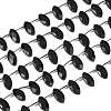 Natural Black Tourmaline Beads Strands G-P607-A03-01-2