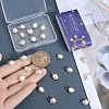 30Pcs Natural Cultured Freshwater Pearl Connector Charms PALLOY-SC00001-3