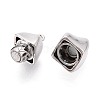 6Pcs Iron Screw Clasps IFIN-T021-02P-3