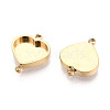 304 Stainless Steel Connector Cabochon Settings STAS-N115-38G-2