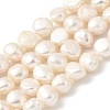 Natural Cultured Freshwater Pearl Beads Strands PEAR-A006-09B-1