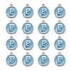 Platinum Plated Alloy Enamel Charms LS-X-ENAM-S118-04P-P-2