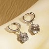 Stylish Stainless Steel Clover Pendant Earrings for Women's Daily Wear ZB5990-2-1