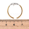 304 Stainless Steel Cuff Open Rings RJEW-P181-02A-A-5