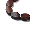 Natural Mahogany Obsidian Beads Strands G-P559-B16-01-3