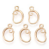 Brass Earring Hooks X-KK-I649-05G-NF-3