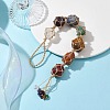 Gemstone Pendant Decorations HJEW-JM01870-2