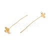 Brass Flower Head Pins FIND-B009-05G-2