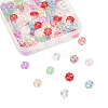 100Pcs 10 Colors Transparent Czech Glass Beads GLAA-CJ0001-57-3