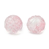 Transparent Glass Beads GLAA-B027-01E-2