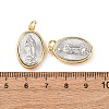 Brass Pendants KK-K408-02B-G-3