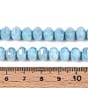 Anti-Tarnish Electroplate Glass Beads Strands GLAA-T025-8mm-19I-4