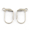 201 Stainless Steel Leverback Earrings Findings STAS-R064-44-1