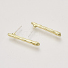 Alloy Stud Earring Findings PALLOY-S121-253-1