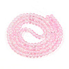 Crackle Glass Beads Strands X-CCG-Q002-6mm-01-2