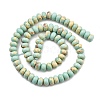 Synthetic Aqua Terra Jasper Beads Strands G-F224-02-8x5mm-01-5