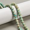 Synthetic Turquoise Beads Strands TURQ-F019-03C-1