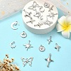 20Pcs 9 Styles Rack Plating Alloy Pendantss FIND-YW0005-18-5