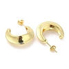 Brass Stud Earrings EJEW-M260-02G-2