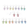 Angel Dangle Earrings Sets EJEW-JE04338-1