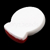 Christmas Opaque Resin Cabochons RESI-K030-02F-2