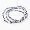 Electroplate Glass Bead Strands LS-EGLA-G014-2mm-FP03-1